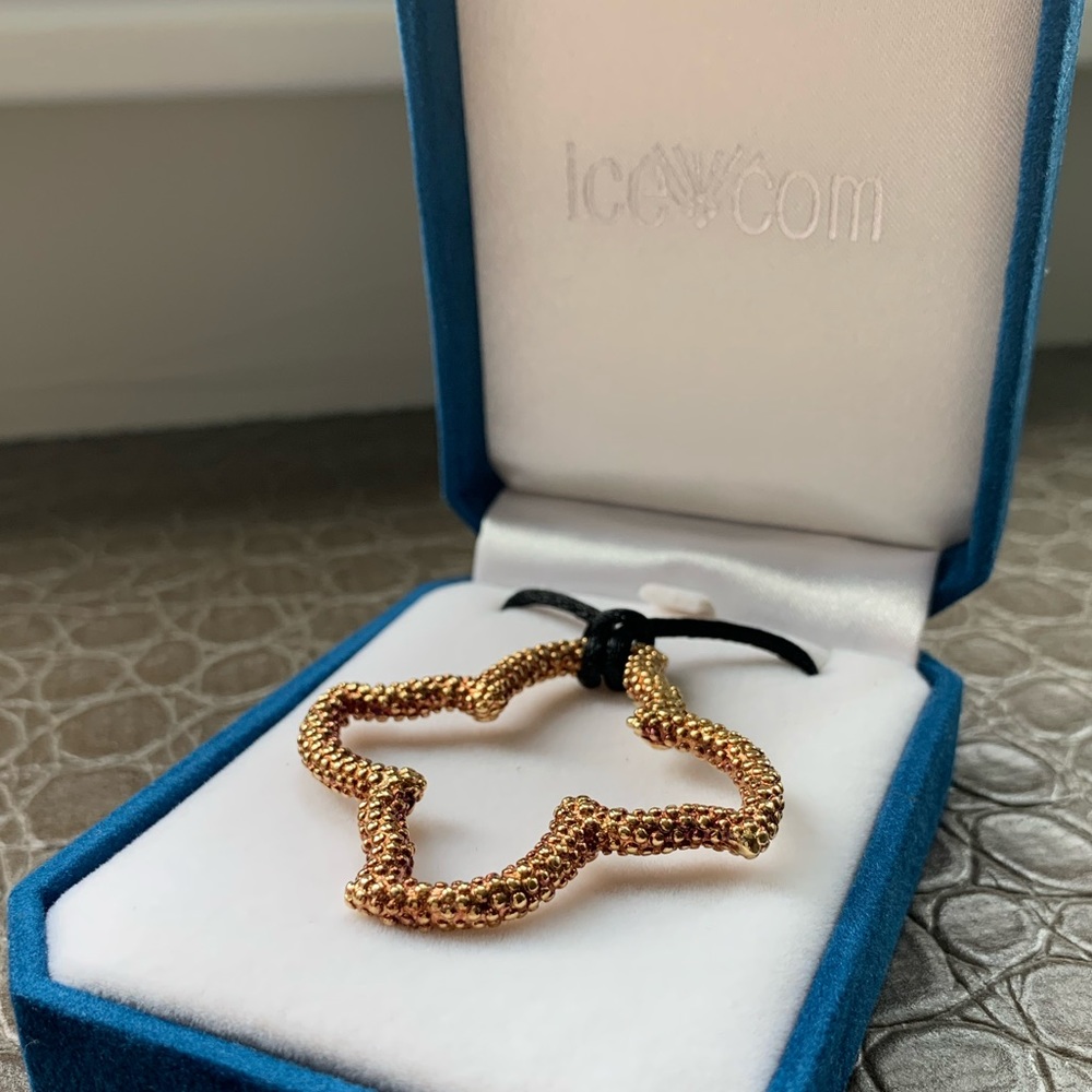 18K Rose Gold Starfish Pendant